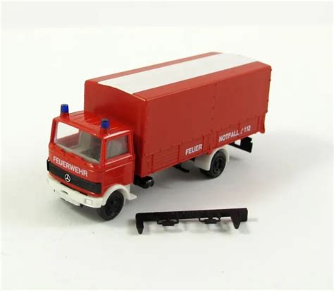 HERPA 814302 MB Mercedes LKW LP 813 Feuerwehr 1 87 H0 EUR 9 95