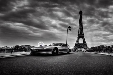 A Car That Looks Like The Eiffel Tower Cinematic Stable Diffusion