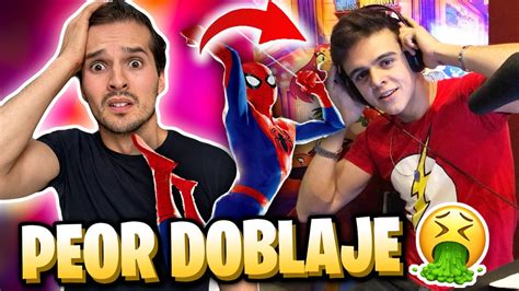 El Doblaje De Los Influencers En Spiderman Es Malo Memo Aponte