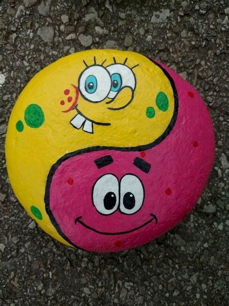 Simple Painted Rock Ideas For Garden Rock Crafts Rock Painting