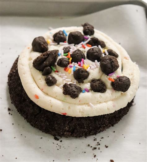 Copycat Crumbl Birthday Cake featuring OREO® Cookies (Vegan) – Mary ...