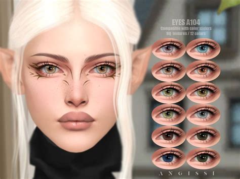 Angissi S Eyes A In Sims Sims Cc Eyes Makeup Cc