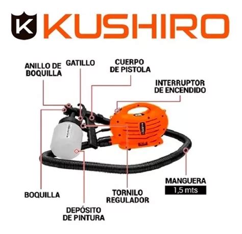 Maquina Equipo Pistola Pintar Latex Pintura Soplete Kushiro En Venta En