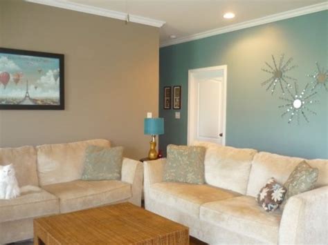 Accent Wall With Tan Walls Homystyle