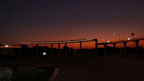 A Photowalk To National Institute Of Technology Andhra Pradesh Campus