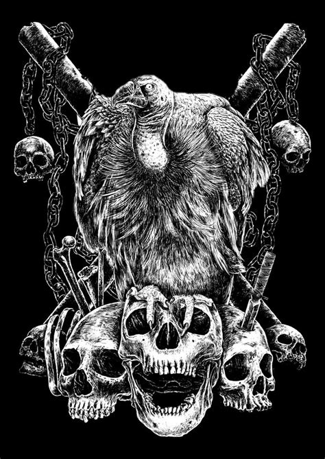 Pin De Skull Tastic Em Skull Tastic Corvos Desenho Desenho Caveira