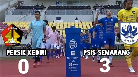 Hasil Akhir Duel Sengit Psis Semarang Vs Persik Kediri Skor