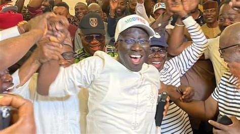 APC Apparatchik Overwhelms Obaseki INEC Returns Okpebholo As Edo State