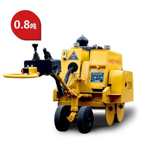 Lutong Small 0 8 Walk Behind Double Steel Wheel Vibratory Roller