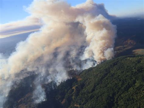 Cancelaron La Alerta Roja En Nacimiento Por Incendio Forestal