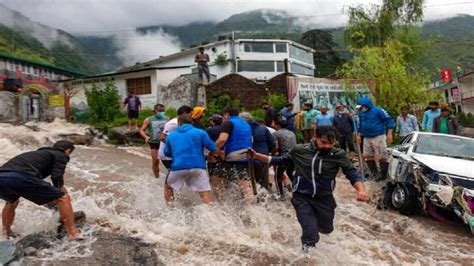 हिमाचल में फिर फटा बादल, कई मकान बहे, बारिश को लेकर IMD ने जारी किया ऑरेंज अलर्ट - weather ...