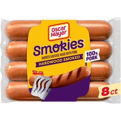 Oscar Mayer Hardwood Smoked Smokies Uncured Smoked Sausage 8 Ct Fred