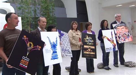 Muestra De Los Carteles Finalistas De La Aste Nagusia De Bilbao