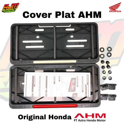 Jual Tempat Dudukan Cover Tutup Plat Nomer Ahm Original Honda Universal