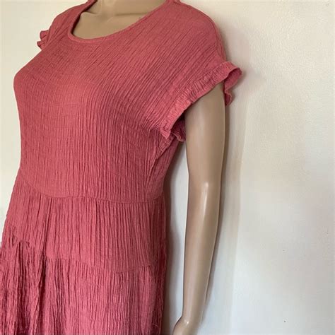 Knox Rose Dresses Knox Rose Coral Pink Sleeveless Fit And Flare