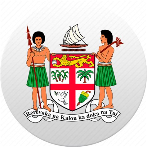 Country Fiji State State Emblem Icon Download On Iconfinder