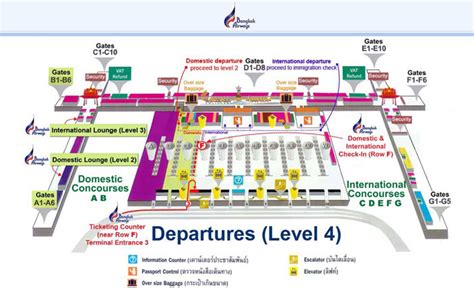 Suvarnabhumi Airport Terminal Map – Suvarnabhumi Airport, 51% OFF