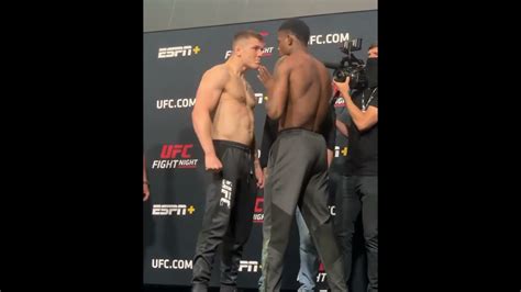 Marvin Vettori Vs Kevin Holland Face Off Ufc Mma Kevinholland