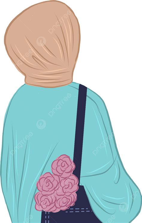 Una Niña Hijab Sin Rostro Png Chica Hijab Arte Sin Rostro Chica De Belleza Png Y Psd Para