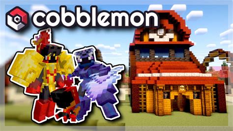 Building A Pokécenter In Minecraft Cobblemon 04 Youtube