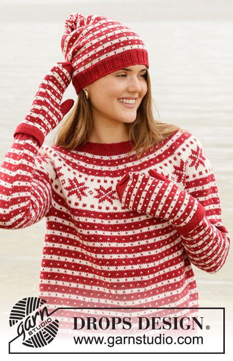 Candy Cane Lane Sweater Pull tricoté de haut en bas avec empiècement