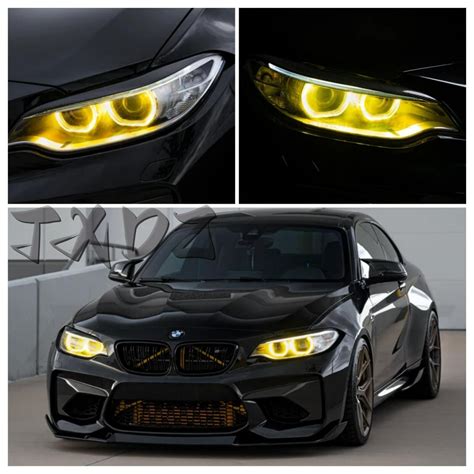 Yellow Drl Led Boards For 2015 Bmw 2 Series F22 F23 F87 M2 228i Xenon Headlight Ebay