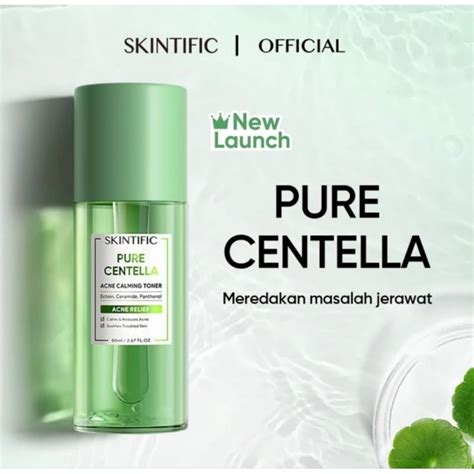 Jual SKINTIFIC PURE CENTELLA Acne Calming Toner New Launch Shopee