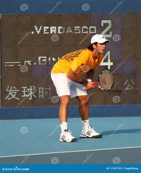 Fernando Verdasco (ESP), Tennis Player Editorial Photography - Image of racquet, person: 11707192