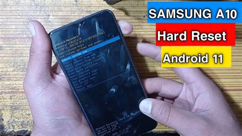 Samsung A10 Hard Reset A10 Pattern Unlock A10a10s Hard Reset 2022 Youtube