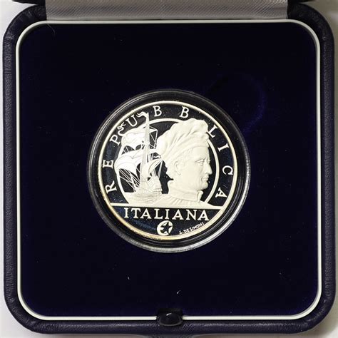 Italia Euro Proof Esploratori Europei Amerigo Vespucci