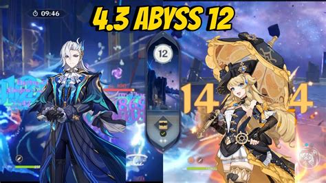 C0 Neuvillette C0 Navia Spiral Abyss 4 3 Genshin Impact Floor 12 9