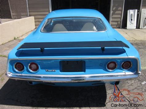 1973 Plymouth Cuda 340 HEMI 4 Speed Petty Blue White Interior Frame Off