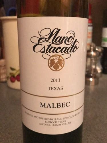 Llano Estacado Winery Malbec Vivino US