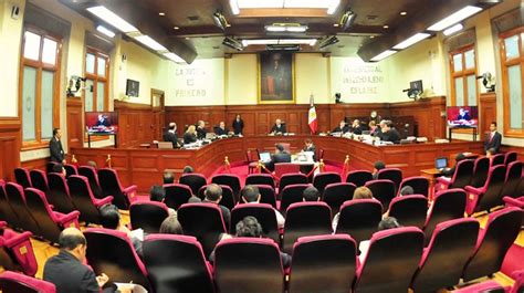 El Pleno De La Scjn Acuerda Disminuir 25 Salario De Sus 11 Ministros