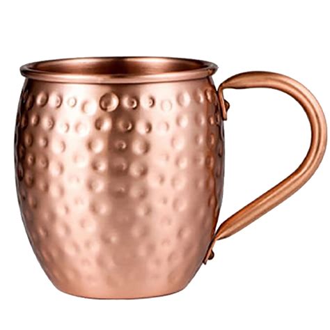 Peeiuo Moscow Mule Copper Mugs Food Safe Pure Solid Copper Mugs Oz