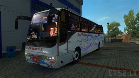 B12BTX Bus Passenger mods Hanif Bus Skin BD HD and more 1.31.x | ETS2 mods