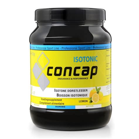 CONCAP ISOTONIC LEMON DRANKPOEDER 770 G Supplementencenter Be