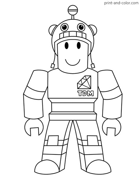 Roblox coloring pages | Print and Color.com