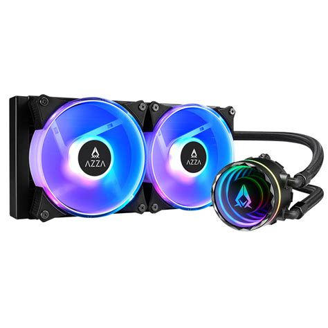 AZZA Blizzard SP 240mm RGB AIO Liquid CPU Cooler Msy Au