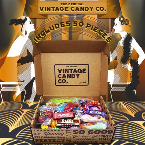 Buy Vintage Candy Co 1930s Retro Candy T Box 30s Nostalgia