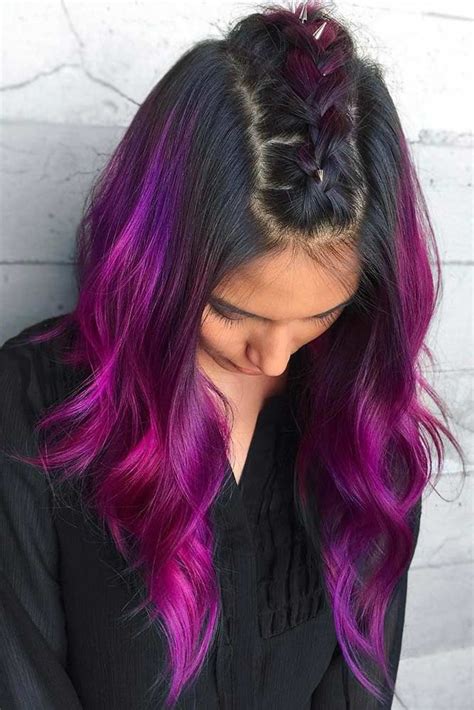 Bold And Provocative Dark Purple Hair Color Ideas | Dark purple hair ...