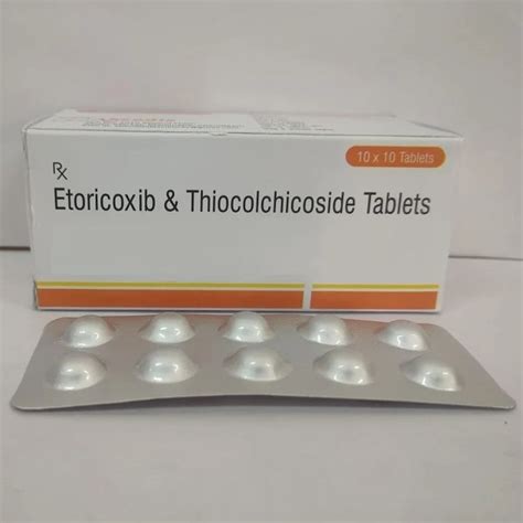 Etoricoxib Thiocolchicoside Tablet Mg At Rs Box In Kalka Id