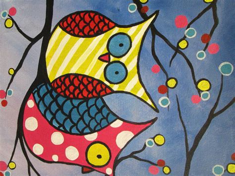 Whos Night Owls Pinots Palette Painting