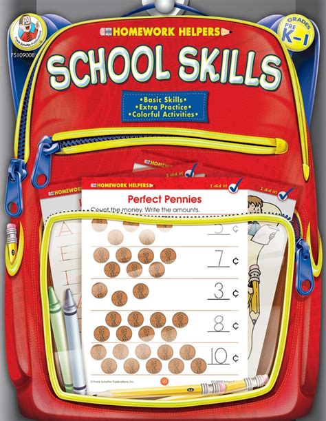 School Skills Grades Pk 1 Homework Helper