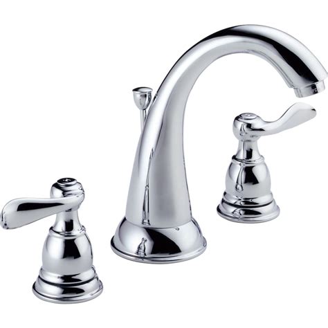 Peerless 2 Handle Widespread Bathroom Sink Faucet In Chrome The Home Depot Canada