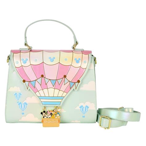 DISNEY Mickey Hot Air Balloon Crossbody Bag Loungefly ShopForGeek Bolsa Loungefly