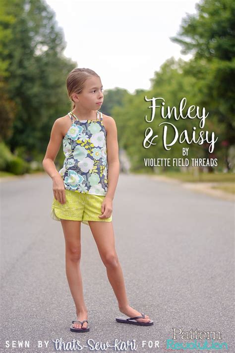 The Finley And Daisy By Violette Field Threads — Pattern Revolution