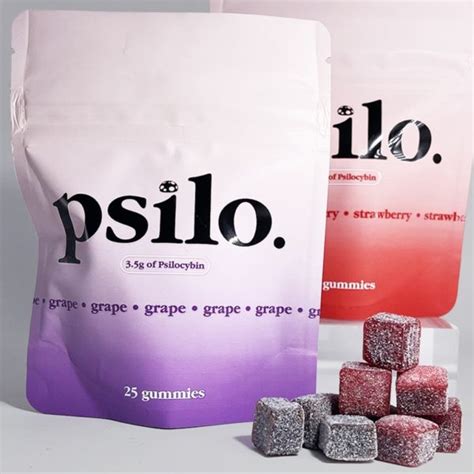 Psilo Psilocybin Mushroom Gummy Cubes 3 5g Chocolate Edibles