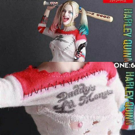 Suicide Squad Harley Quinn 1 6 Scale Real Clothes Figure Model Toy