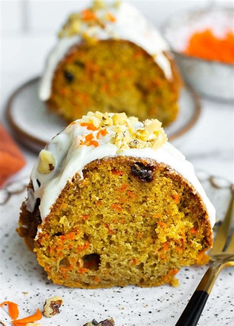 Carrot Bundt Cake With Cream Cheese Frosting